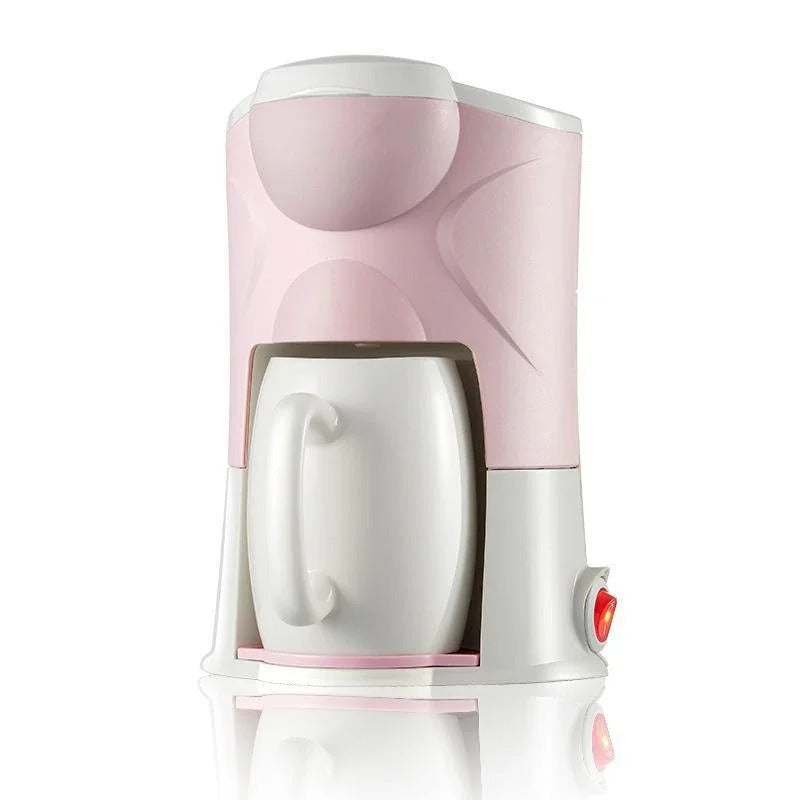300W Small Household Palm Coffee Machine Office Freshly Ground Coffee Tea Maker Drip Type 220V-240V
