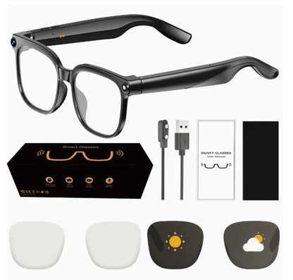 Bluetooth-enabled smart glasses with AI-powered voice communication