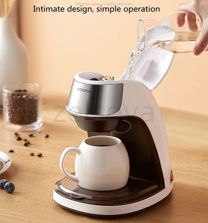 Electric drip coffee machine home small office tea machine Coffee Maker