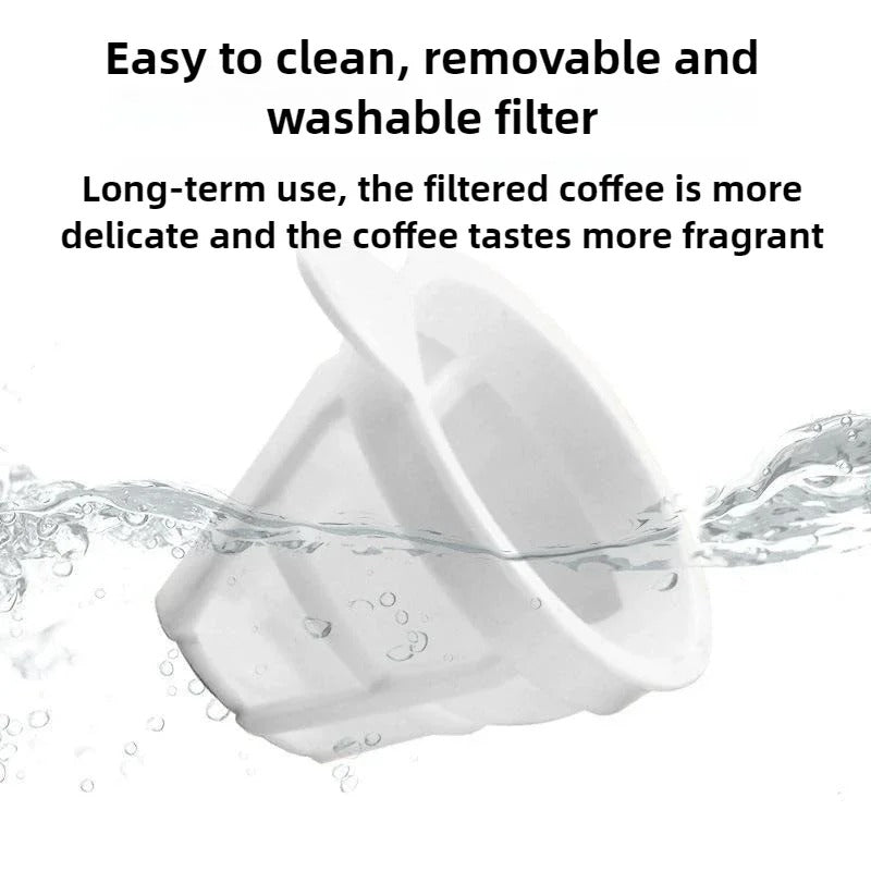 300W Small Household Palm Coffee Machine Office Freshly Ground Coffee Tea Maker Drip Type 220V-240V