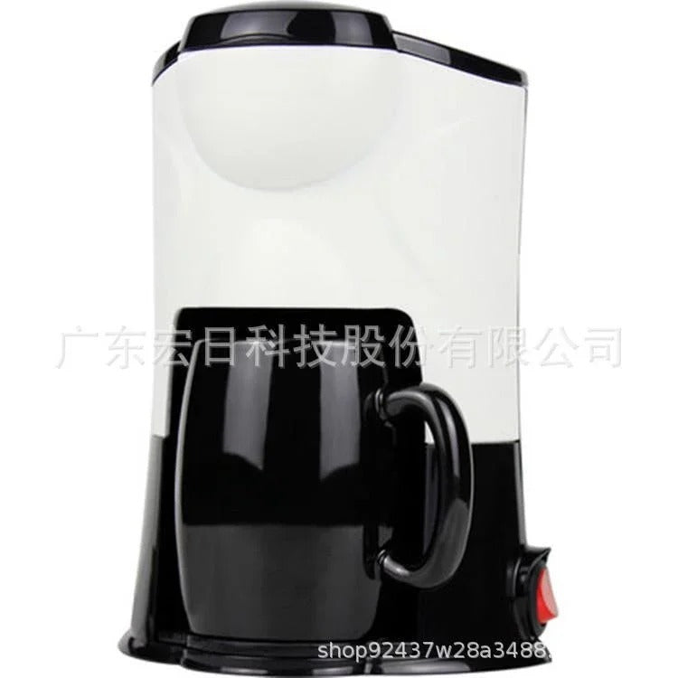 300W Small Household Palm Coffee Machine Office Freshly Ground Coffee Tea Maker Drip Type 220V-240V