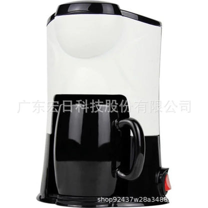300W Small Household Palm Coffee Machine Office Freshly Ground Coffee Tea Maker Drip Type 220V-240V